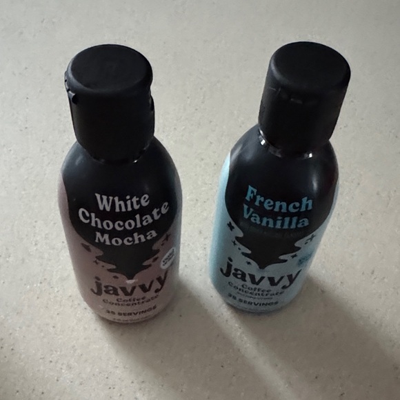 Javvy White Chocolate and French Vanilla Coffee Concentrates 35 servings each - Picture 3 of 3